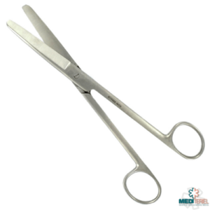 Ciseaux chirurgicaux mousse/mousse droits 14cm