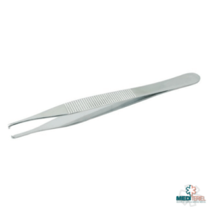 Pince anatomique étroite avec dents 14.5cm
