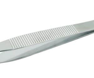 Pince anatomique étroite avec dents 14.5cm