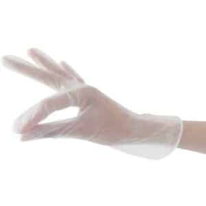 Gants vinyles transparents non poudrés non stériles Heva