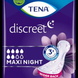 Tena Discreet Maxi Night